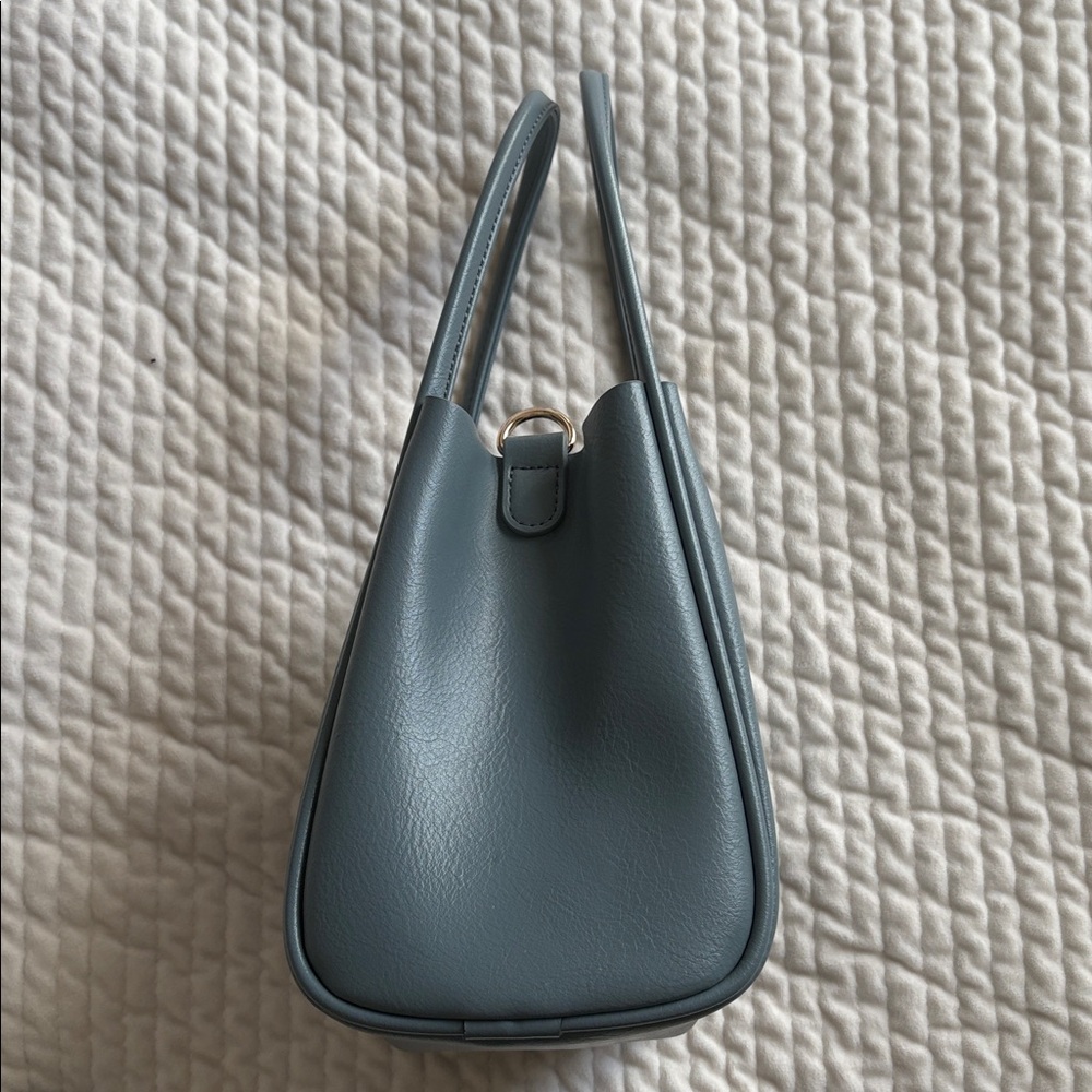 Anthropologie Hollace Mini Tote in Blue Grey - Picture 3 of 8